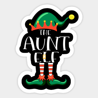 elf family - the Aunt elf family Sticker